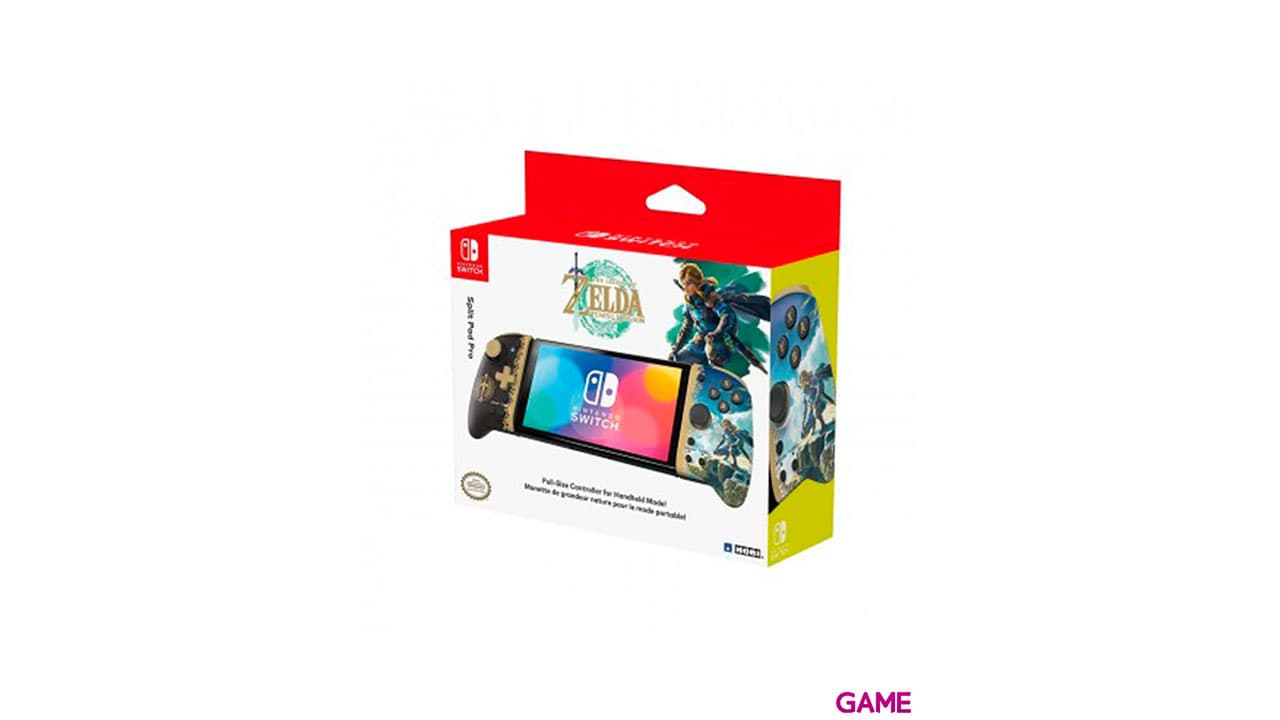 Controller Hori Split Pad Pro Zelda TK -Licencia oficial-