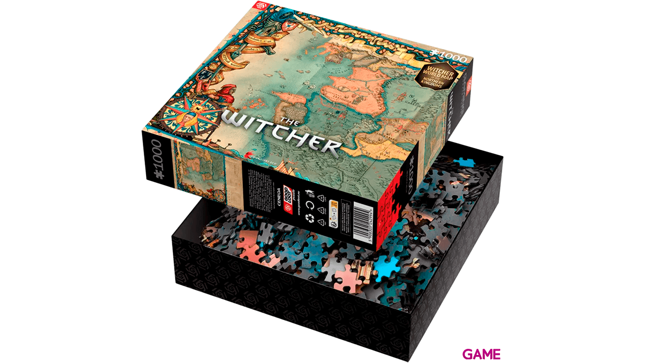 Puzle The Witcher 3: Los Reinos del Norte (1000 p)