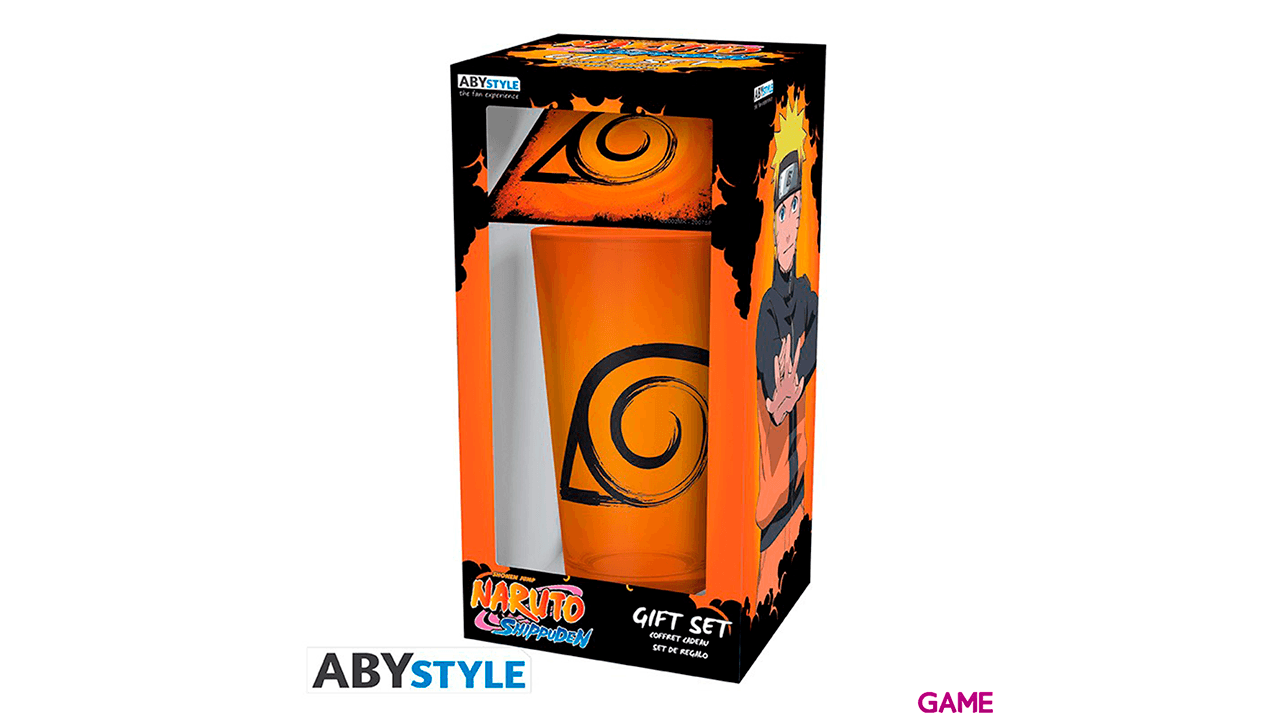 Set Vaso Naruto Vaso + Posavasos
