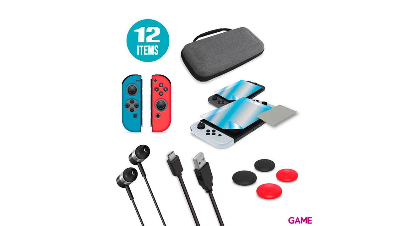Travel Kit 12-in-1 Hyperkin Armor3 para Nintendo Switch/OLED