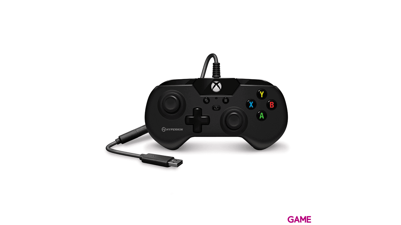 Controller con Cable Hyperkin X91 Negro -Licencia oficial-