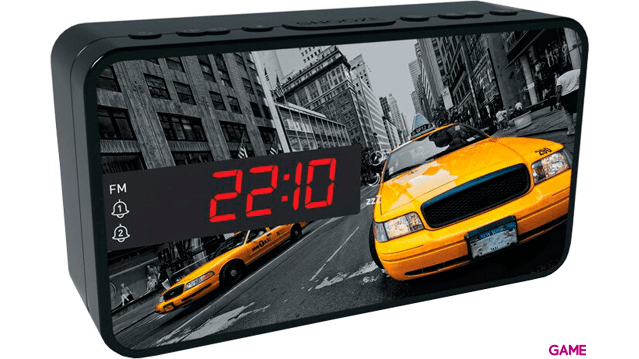 Bigben Interactive RR15TAXI radio Reloj Multicolor