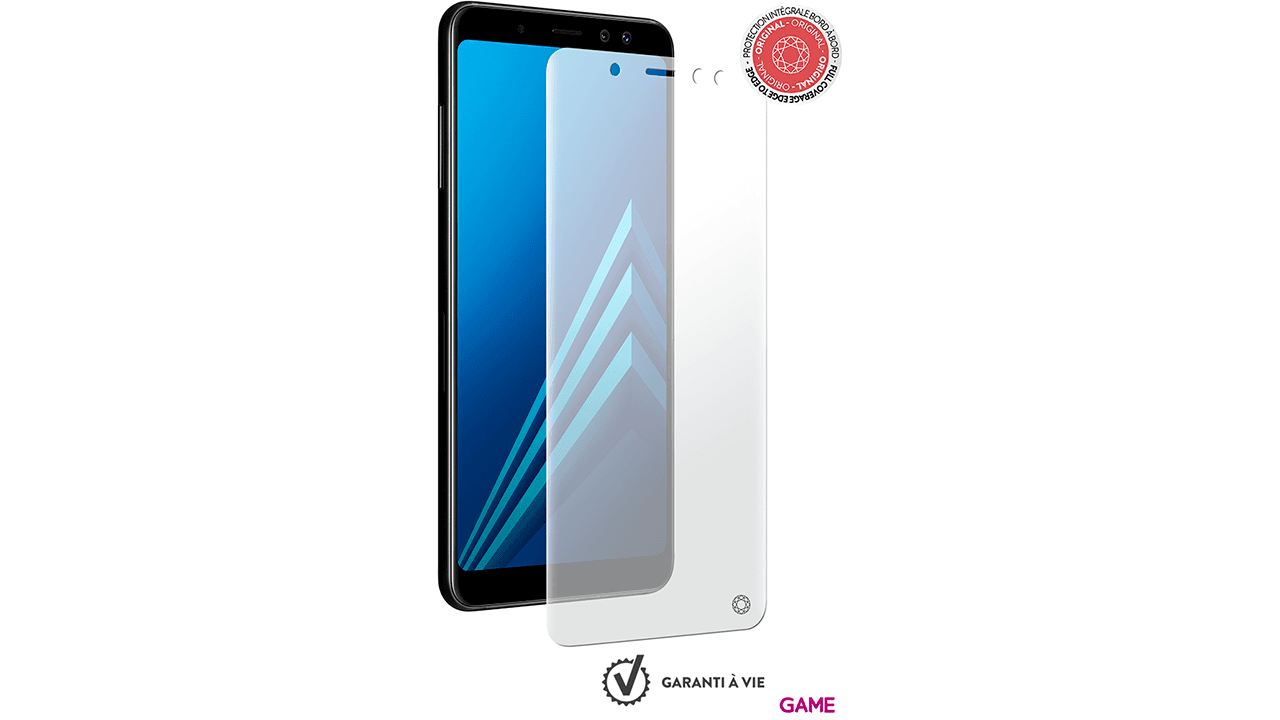 Protector de pantalla de vidrio templado Force Glass original para Samsung Galaxy A6+ y A605 2018  y