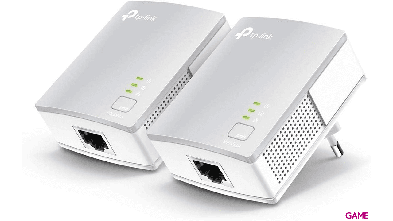 TP-LINK TL-PA4010KIT 600 Mbit/s Ethernet Blanco 2uds - PLC