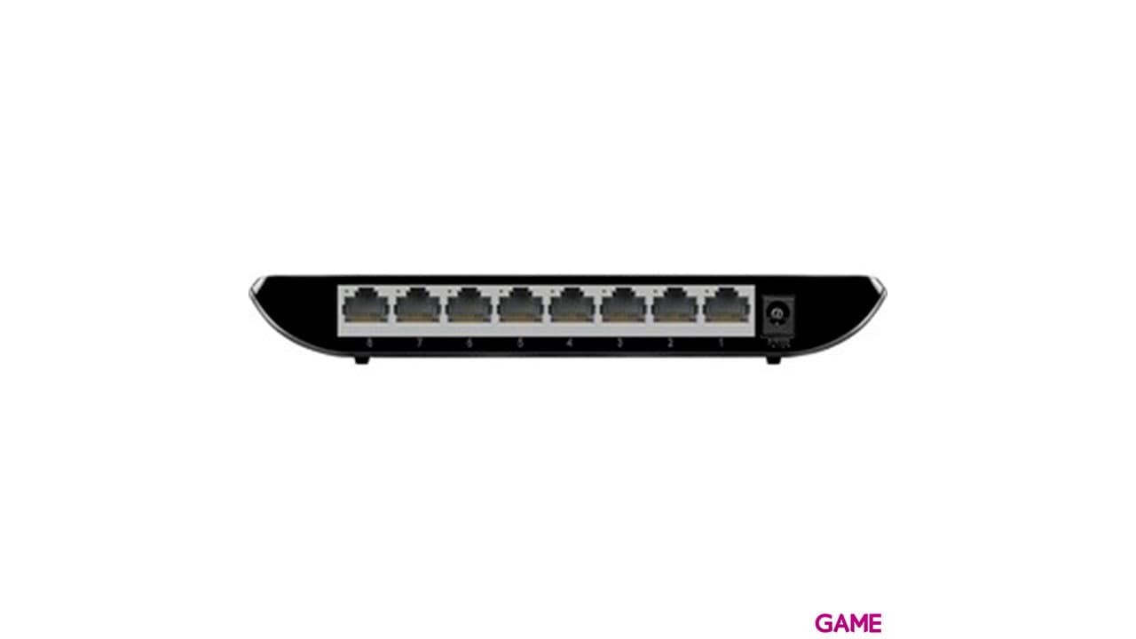 TP-LINK TL-SG1008D No administrado Gigabit Ethernet (10/100/1000) Negro