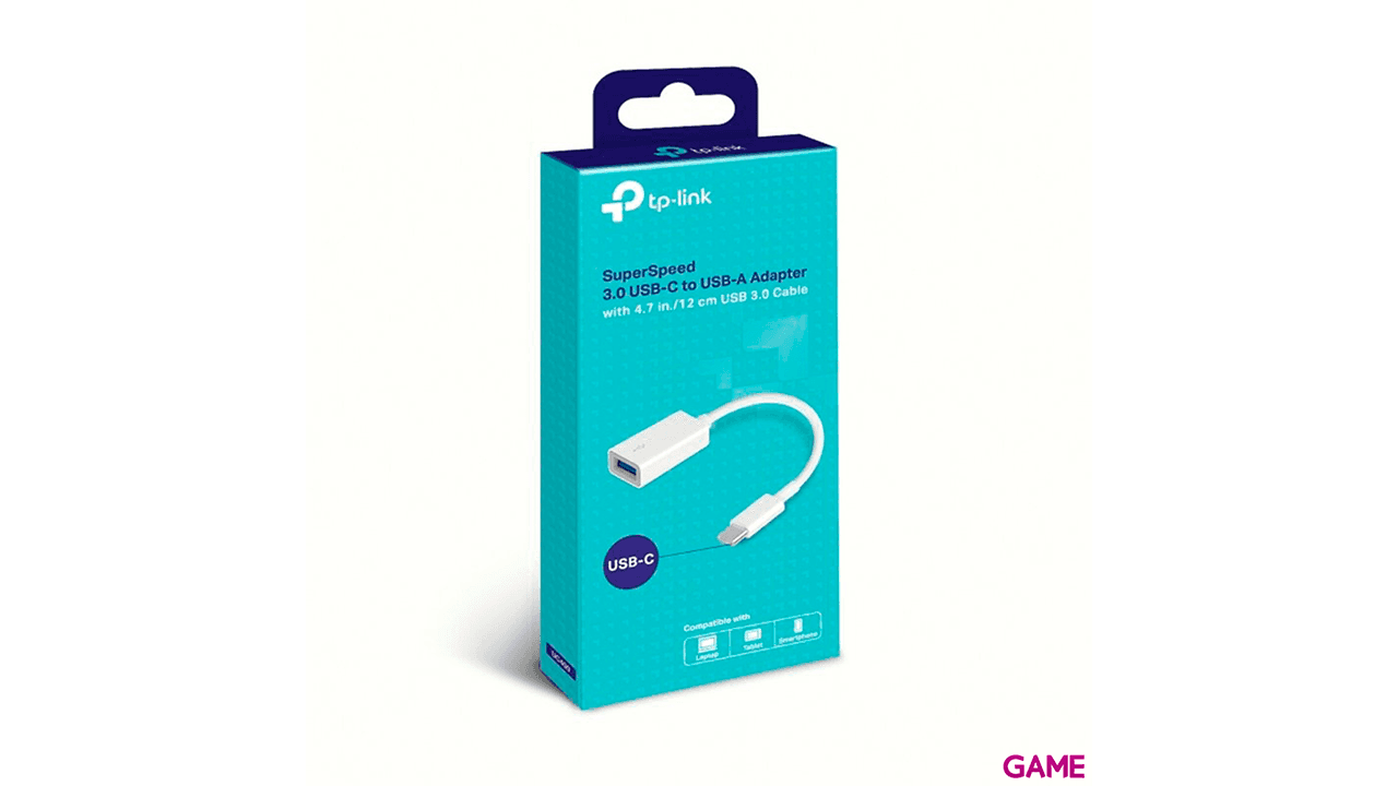 TP-Link UC400 USB A USB C Blanco - Adaptador