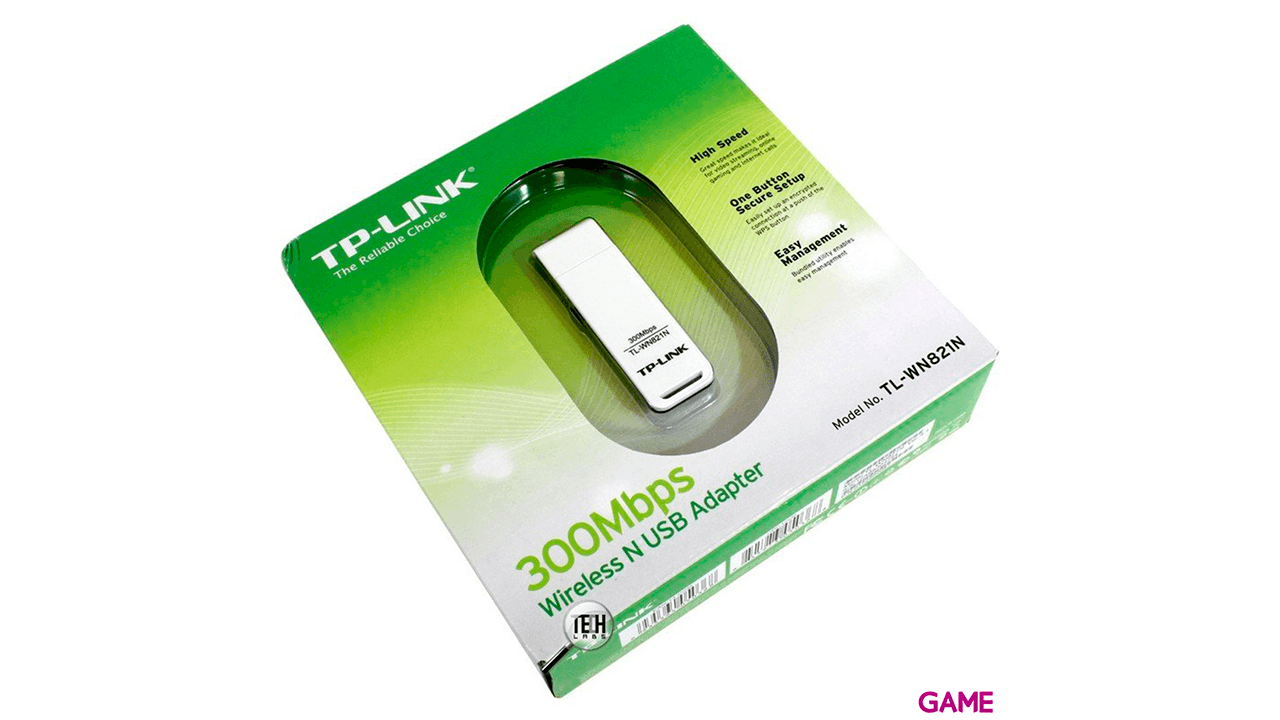 TP-LINK TL-WN821N WLAN 300 Mbit/s - Adaptador Red