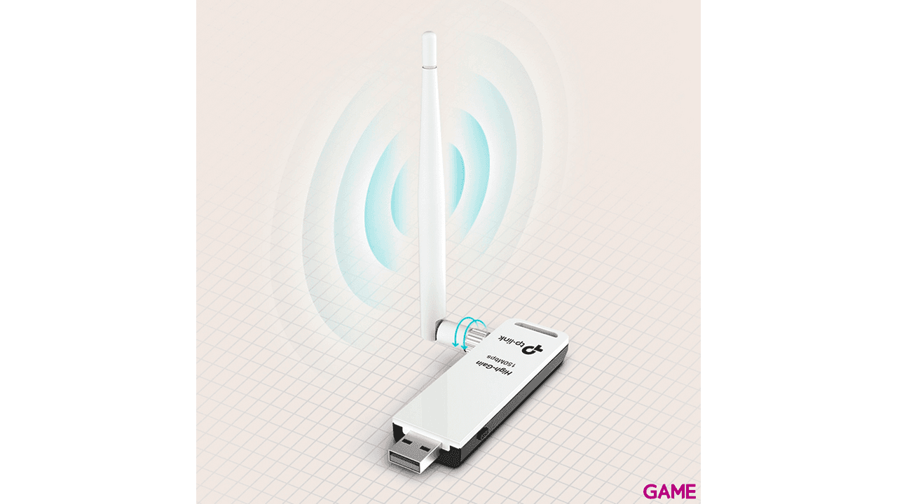 TP-LINK TL-WN722N WLAN 150 Mbit/s - Adaptador Red