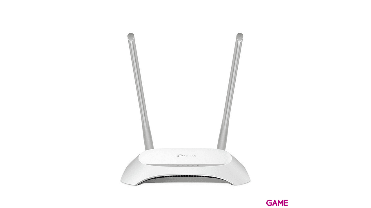 TP-LINK TL-WR850N Banda única 2,4 GHz Ethernet rápido Gris Blanco - Router