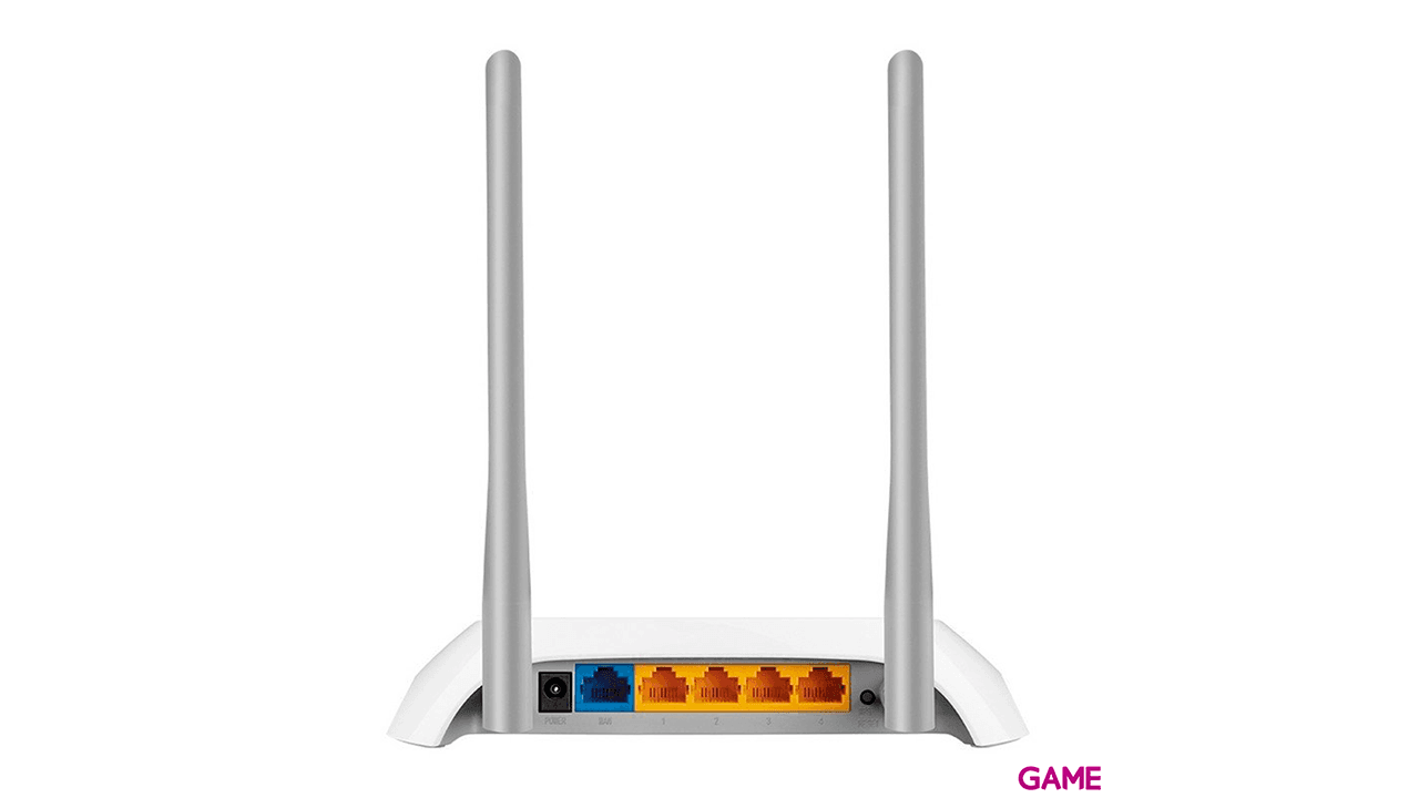 TP-LINK TL-WR850N Banda única 2,4 GHz Ethernet rápido Gris Blanco - Router