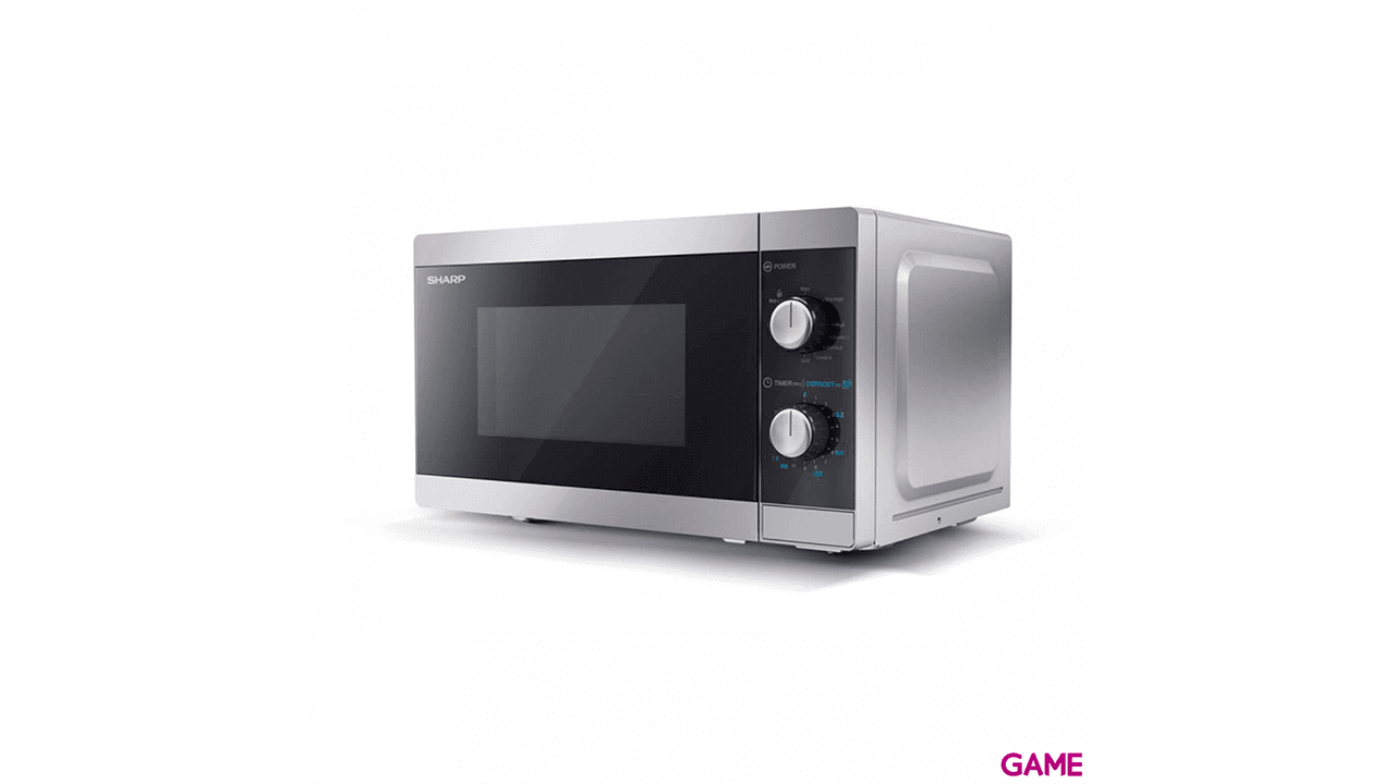 Sharp YC-MG01E-S 20L 800W Negro Gris - Microondas
