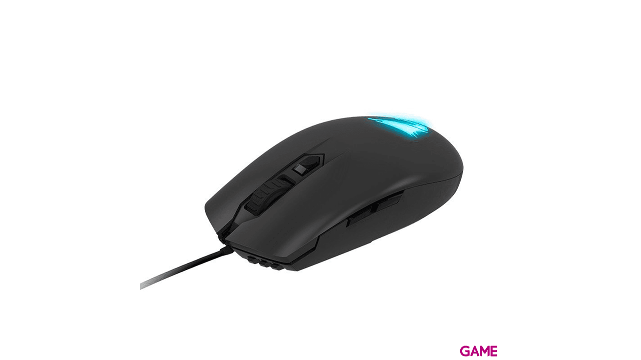 GIGABYTE AORUS M2 ratón USB tipo A Óptico 6200 DPI Ambidextro
