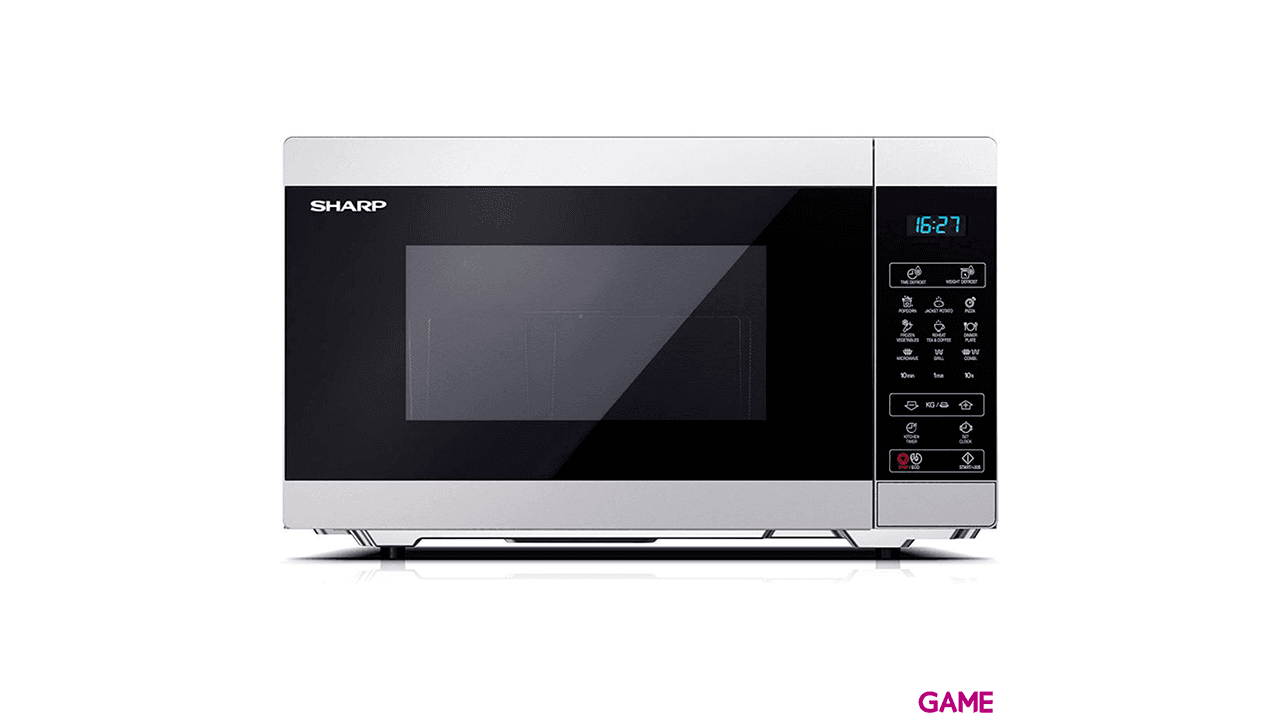 Sharp Home Appliances YC-MG51E-S 25L 900W Metálico - Microondas