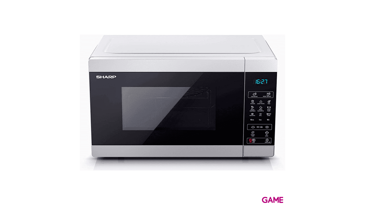 Sharp Home Appliances YC-MG51E-S 25L 900W Metálico - Microondas