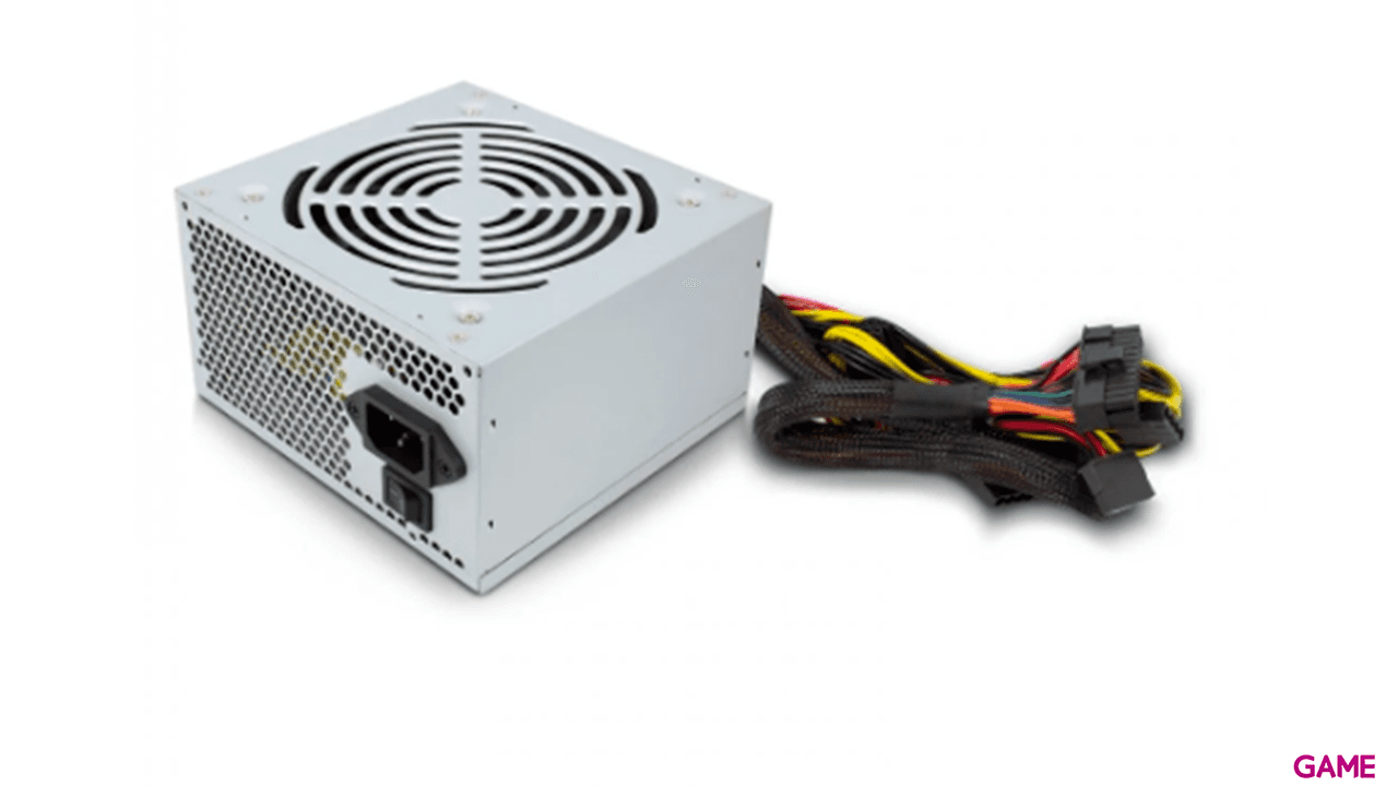 Ewent EW3909 500 W 20+4 pin ATX Gris - Fuente Alimentacion