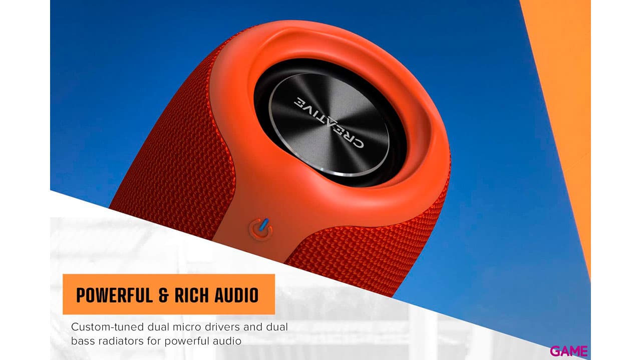 Creative Labs Creative MUVO Play 10 W Altavoz portátil estéreo Naranja