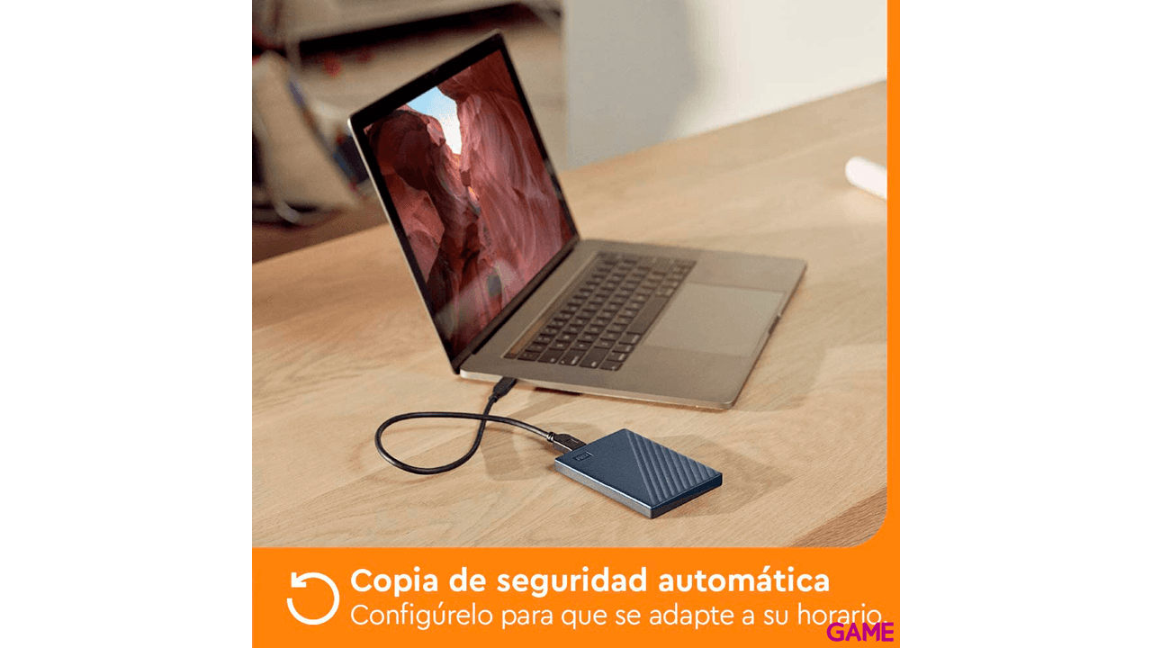 Western Digital My Passport for Mac disco duro externo 4000 GB Azul