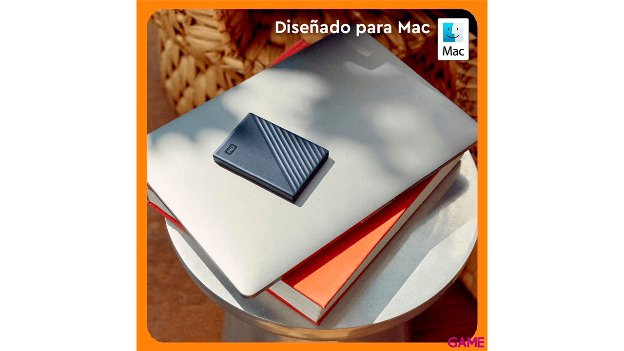Western Digital My Passport for Mac disco duro externo 4000 GB Azul