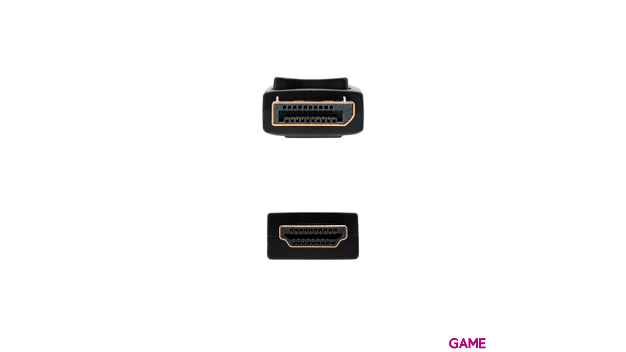 Nanocable Conversor DisplayPort a HDMI DP/M - HDMI/M Negro 2.0M - Cable