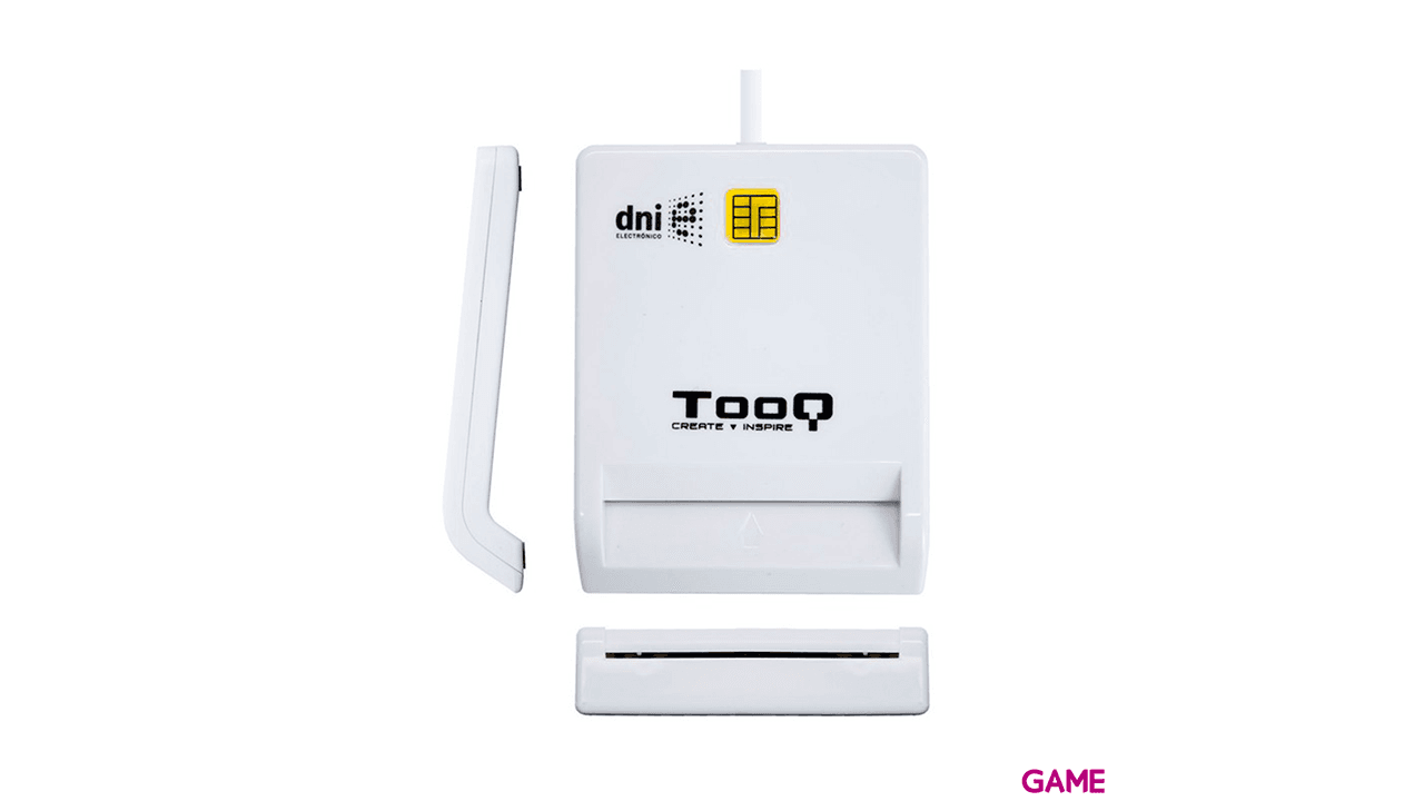TooQ Lector de Tarjetas Externo DNIe - Lector Tarjetas