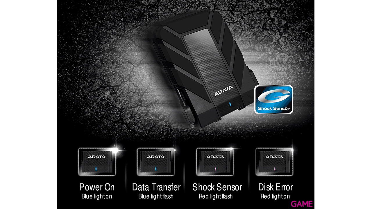 ADATA HD710 Pro 1TB Negro - Disco Duro Externo