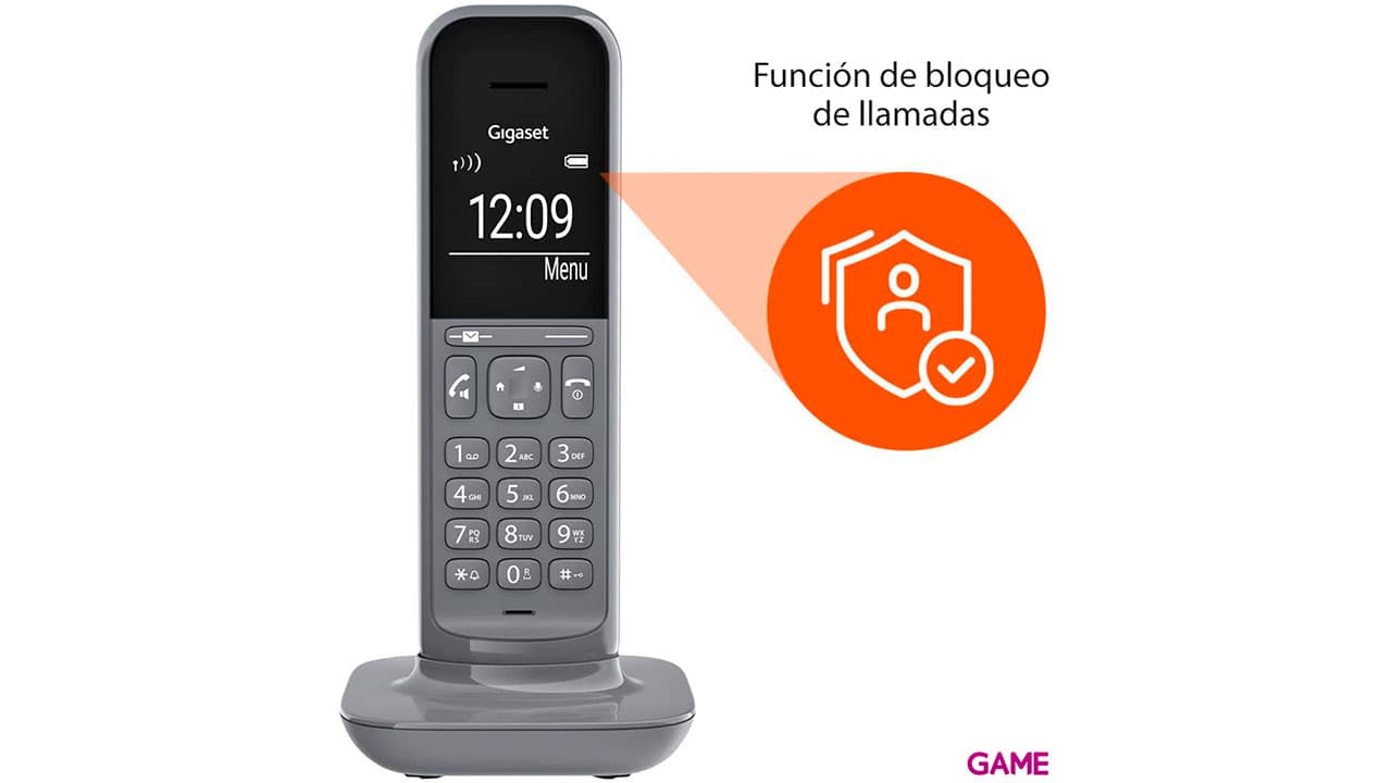 Gigaset CL390 Duo Teléfono DECT/analógico Gris Identificador de llamadas