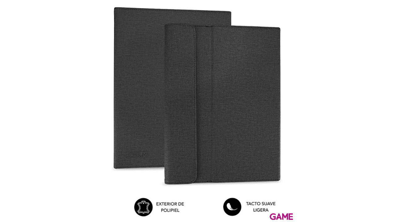 Subblim Tablet Clever Stand Tablet Case 10,1" Negro - Funda