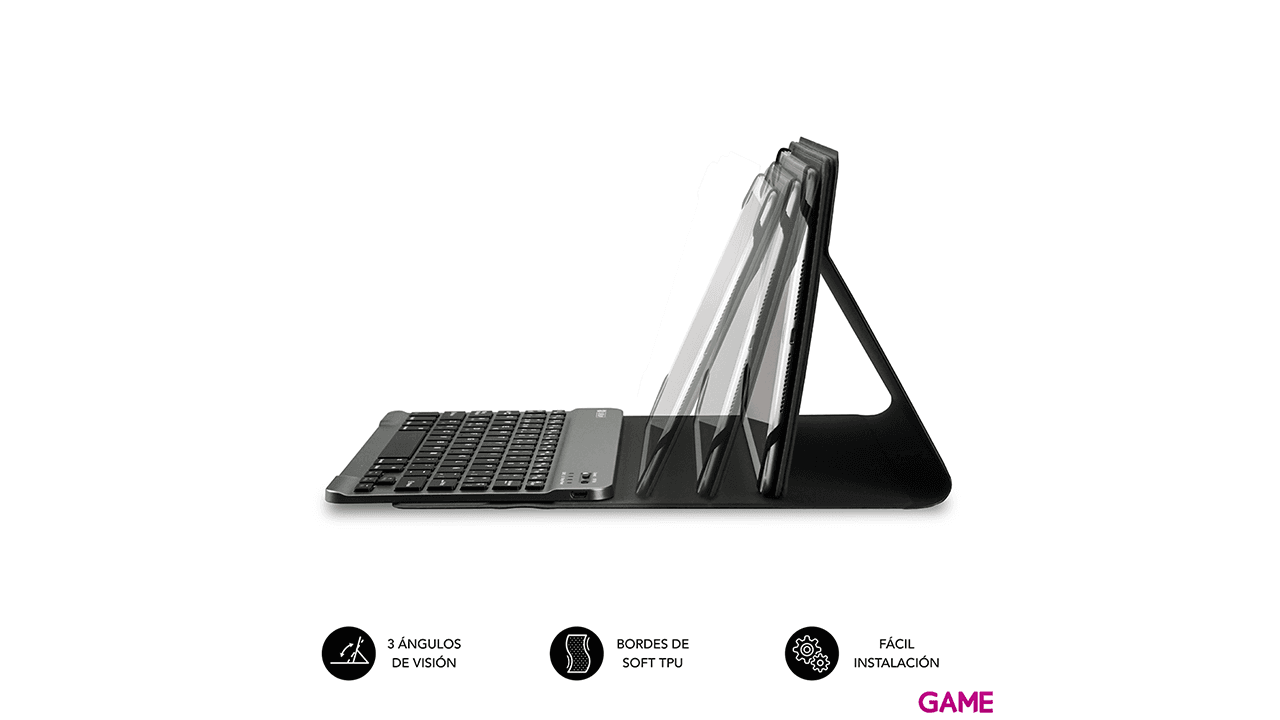 Subblim Keytab Pro Bluetooth 10.1´´ Negro - Funda