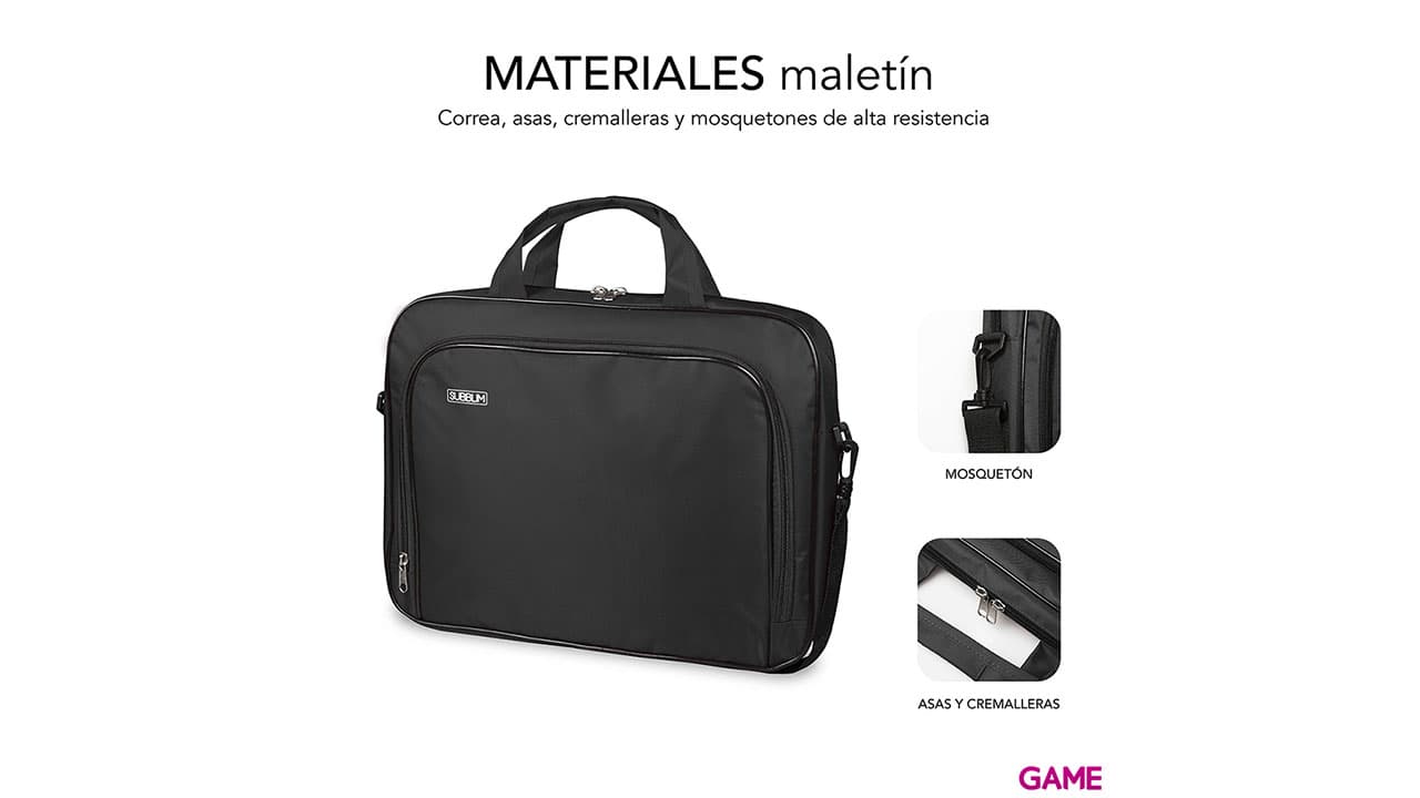 Subblim Oxford Laptop Bag 15,4-16" Negro - Maletin