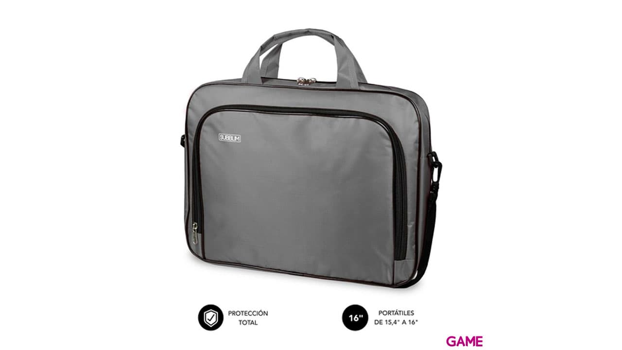 Subblim Oxford Laptop Bag 15,4-16" Gris - Maletin