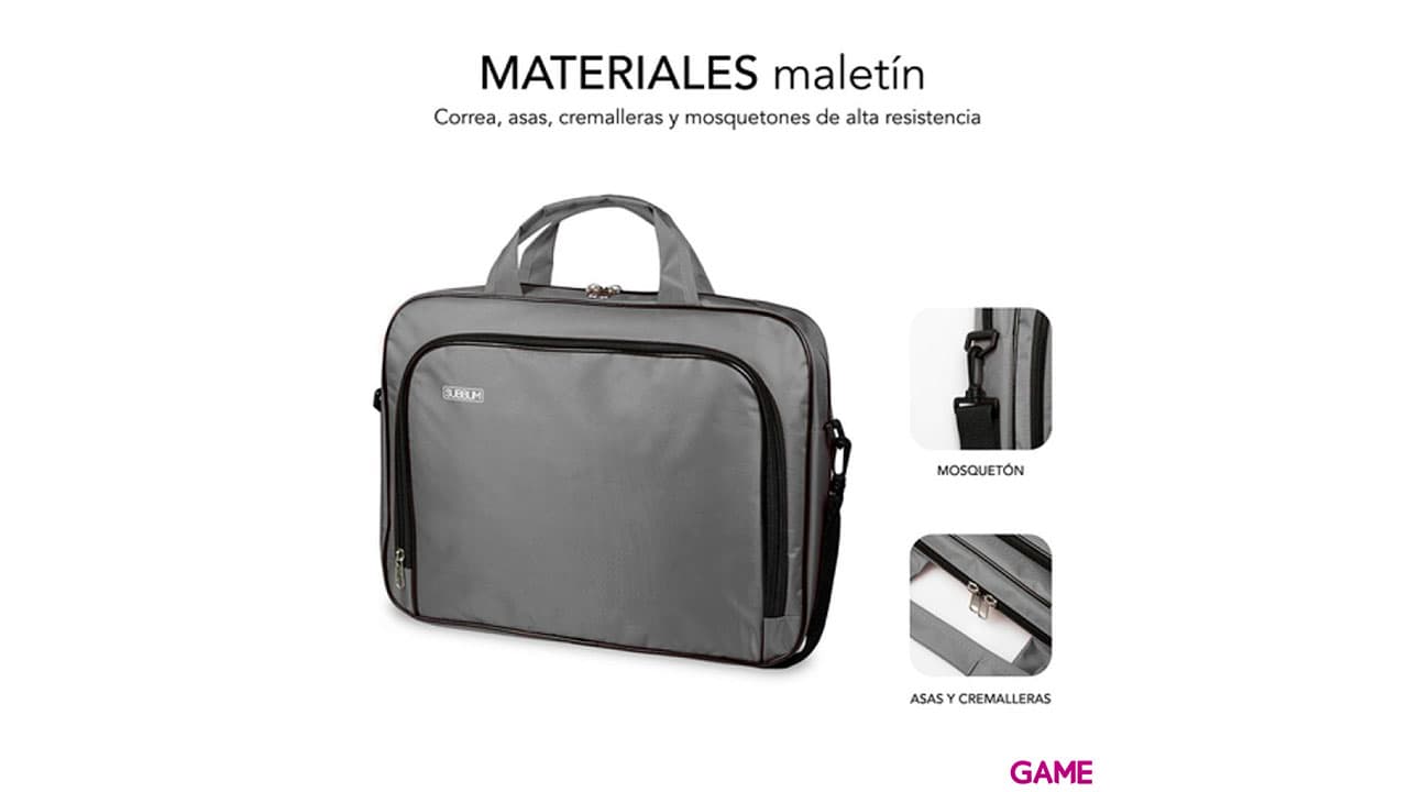 Subblim Oxford Laptop Bag 15,4-16" Gris - Maletin