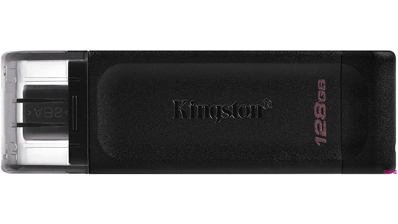 Kingston DataTraveler 70 128GB -  USB C 3.2 - Negro -Pendrive