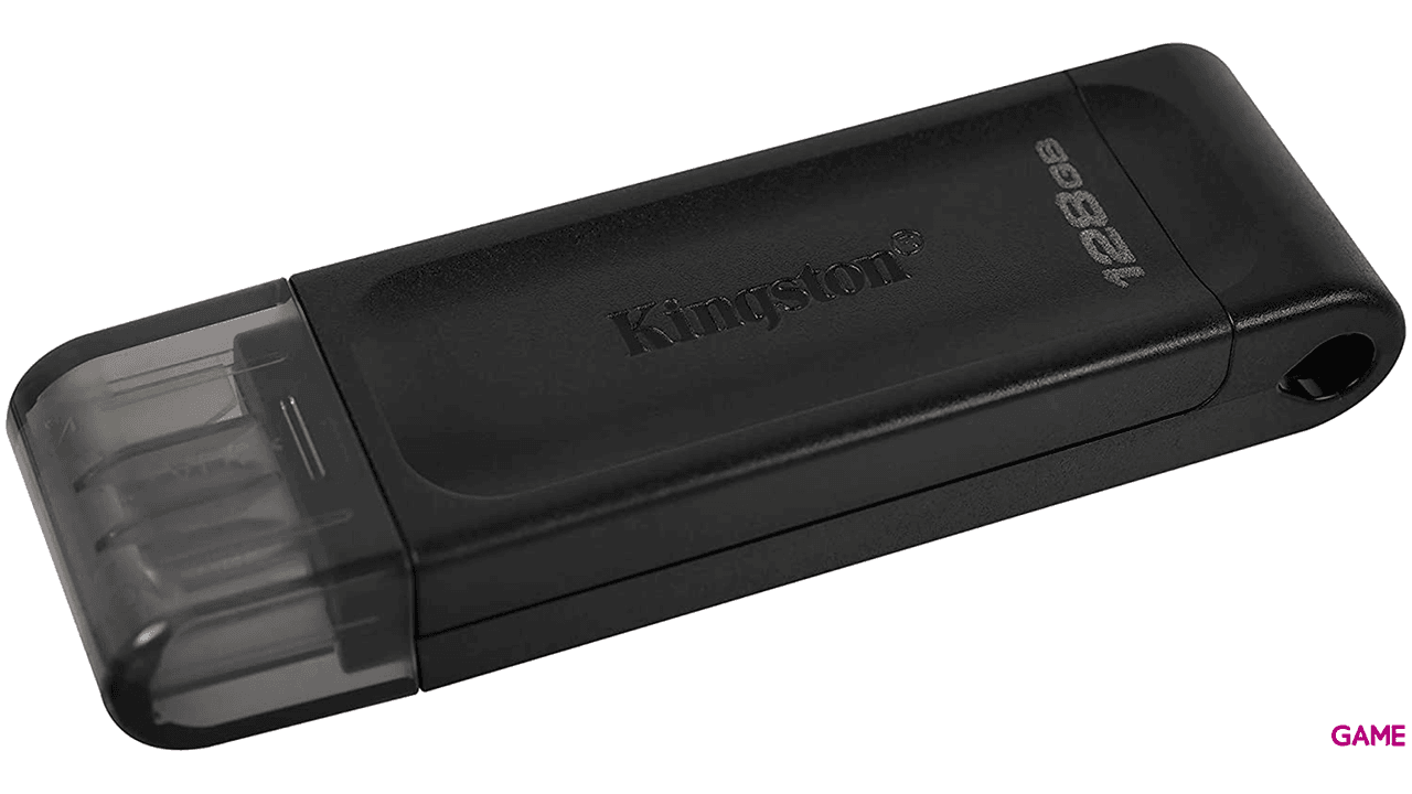 Kingston DataTraveler 70 128GB -  USB C 3.2 - Negro -Pendrive