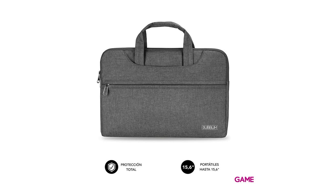 Subblim Business Laptop Sleeve 15,6" Grey - Funda