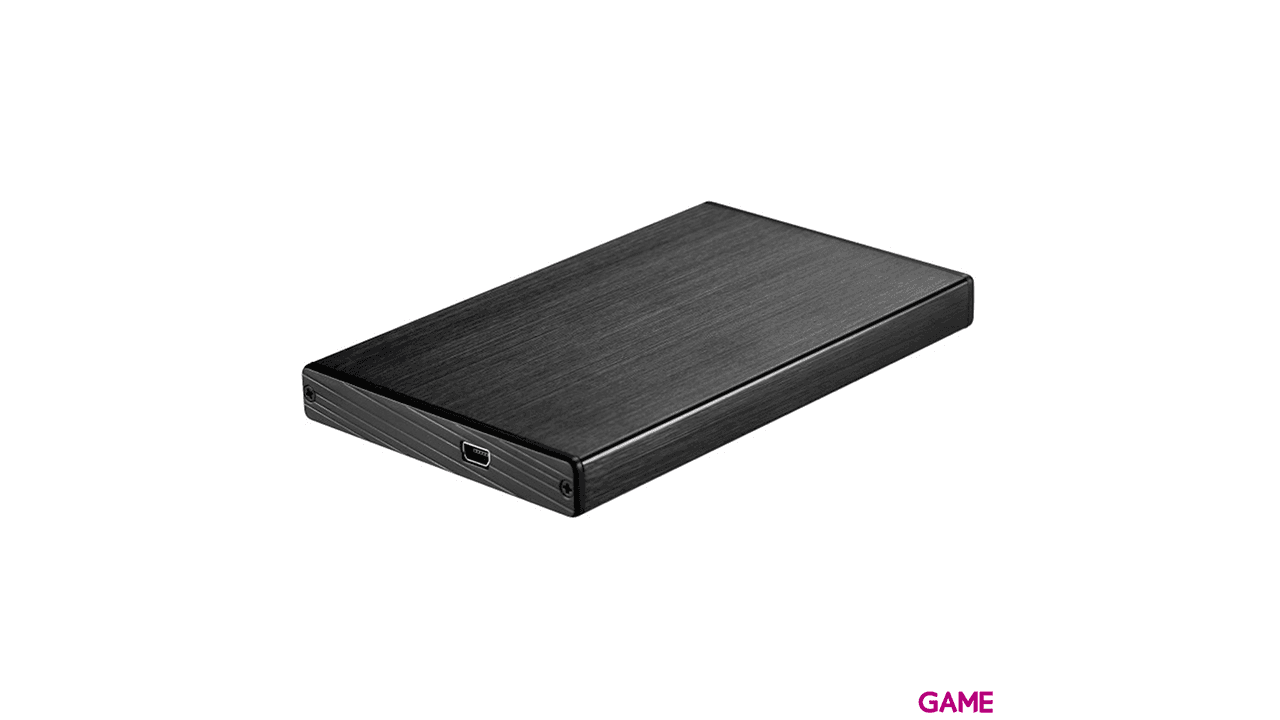 TooQ Caja HDD 2,5" SATA A USB 2.0/USB 3.0 Negro - Adaptador
