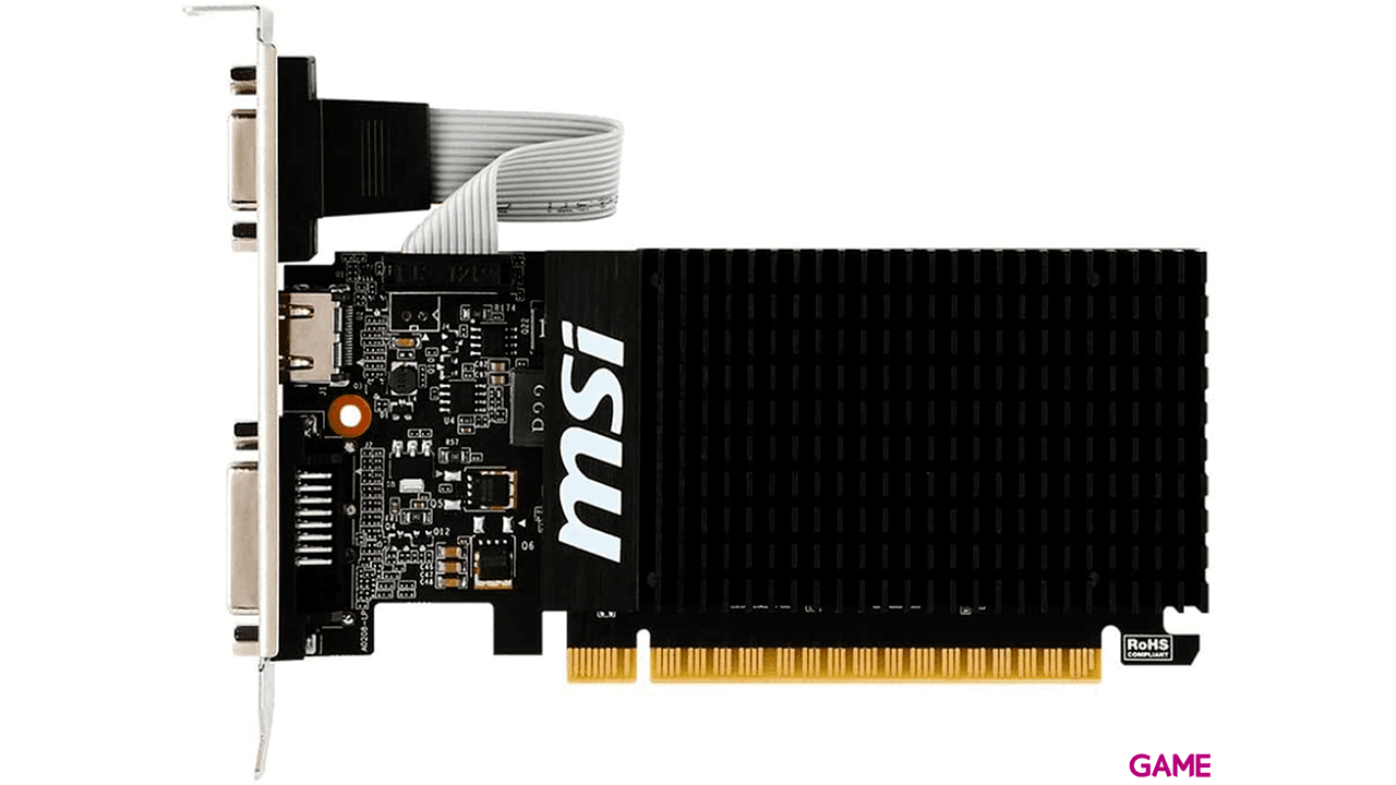 MSI GT 710 2GD3H LP 2GB DDR3 - Tarjeta Grafica