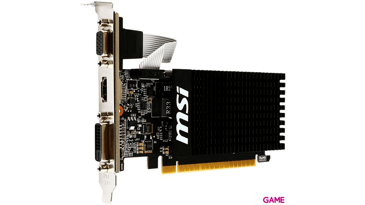 MSI GT 710 2GD3H LP 2GB DDR3 - Tarjeta Grafica