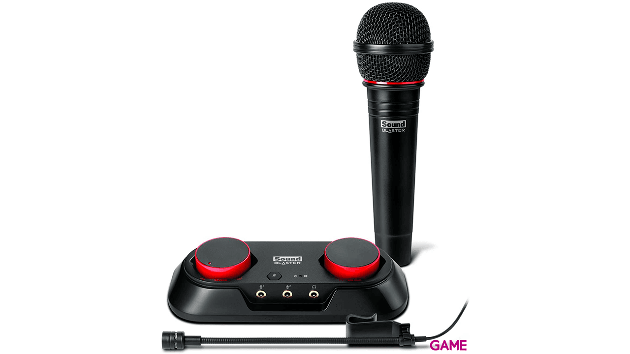 Creative Labs Sound Blaster R3 grabadora de audio digital 24 bit 48 kHz Negro, Rojo