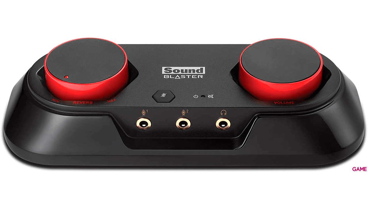 Creative Labs Sound Blaster R3 grabadora de audio digital 24 bit 48 kHz Negro, Rojo