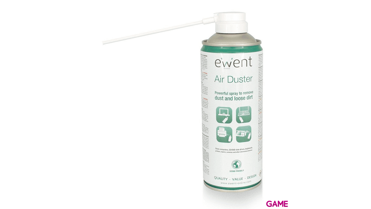 Ewent Spray Bote de Aire Comprimido para Limpieza 400ML