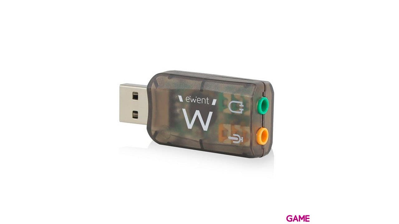 Ewent EW3751 5.1 USB - Tarjeta Sonido Externa