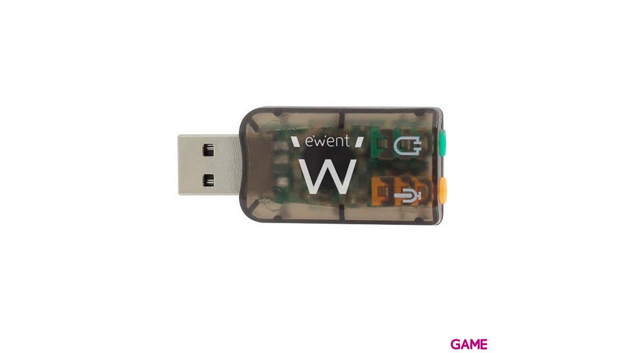 Ewent EW3751 5.1 USB - Tarjeta Sonido Externa