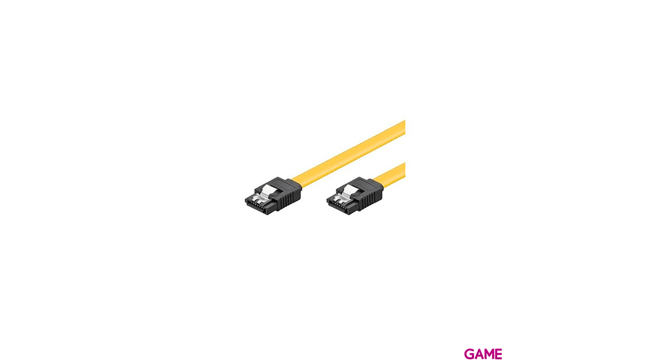Ewent SATA 3 6GBs SATA 0,5 m SATA 7-pin Negro Amarillo - Cable
