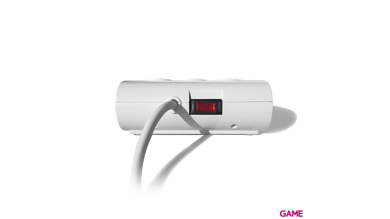 Ewent EW3935 base múltiple 1,5 m 5 salidas AC Interior Blanco