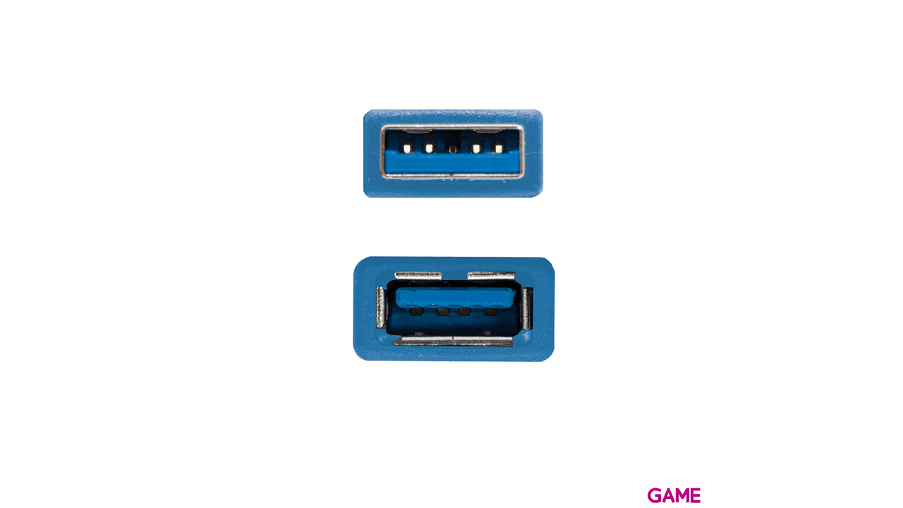 Nanocable 10.01.0901-BL USB A 1m 3.2 Gen 1 Azul - Cable