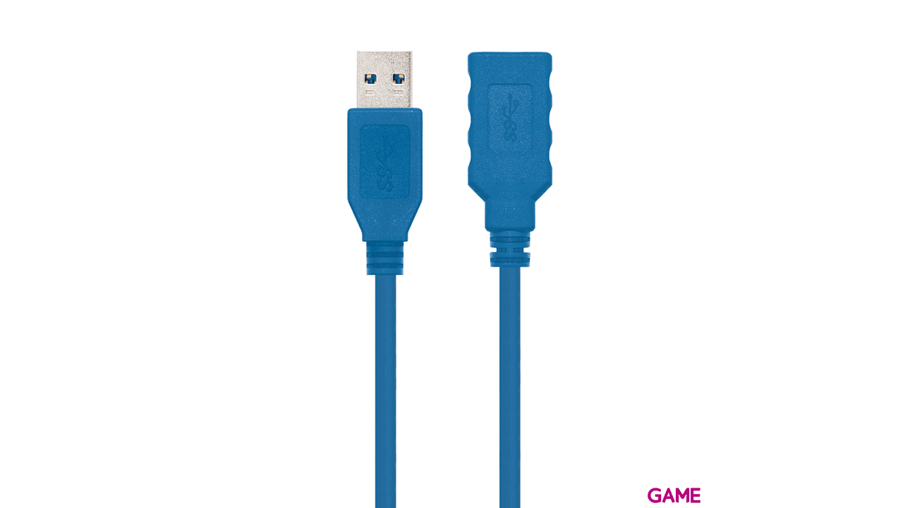 Nanocable 10.01.0901-BL USB A 1m 3.2 Gen 1 Azul - Cable