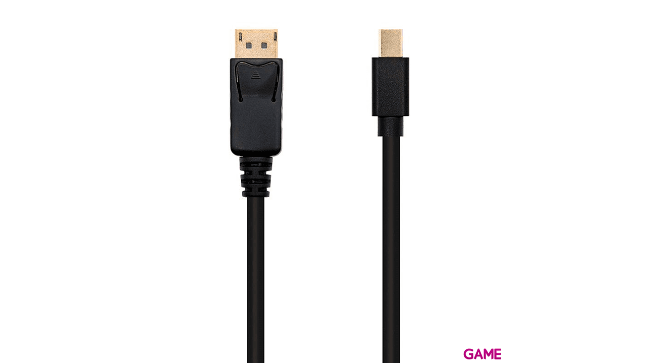 Nanocable DisplayPort, 2m Mini DisplayPort Negro