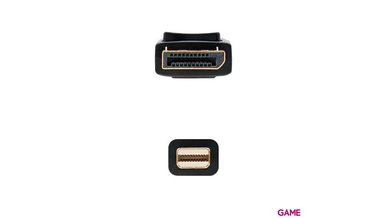 Nanocable DisplayPort, 2m Mini DisplayPort Negro