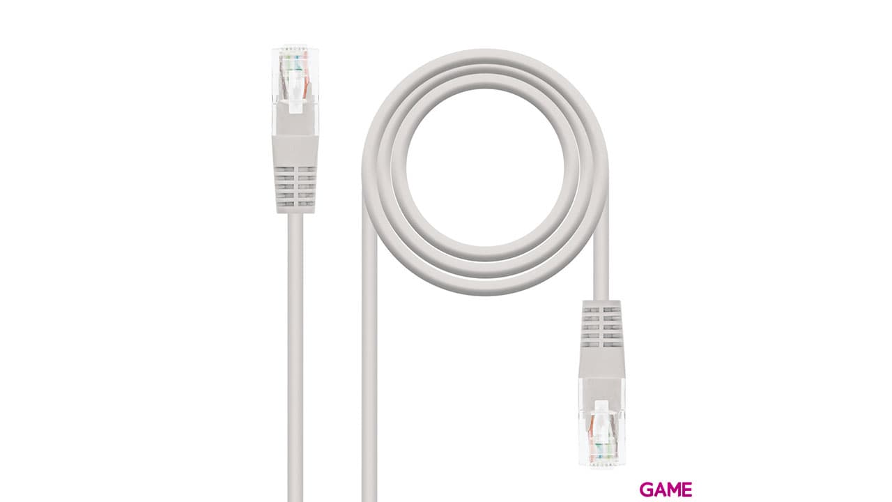 Nanocable Latiguillo Red RJ45 CAT.6 UTP AWG24, 20 M - Cable