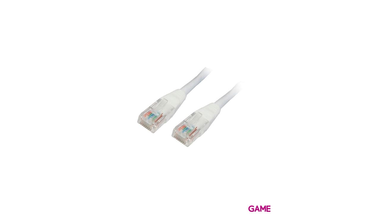 Nanocable CABLE RED LATIGUILLO RJ45 CAT.6 UTP AWG24 BLANCO 0.5 M